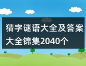 字谜大全简单,探索字谜大全的趣味与智慧